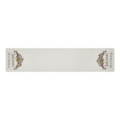 Chemin de table rectangulaire en plastique recyclé (PET) Erdinc