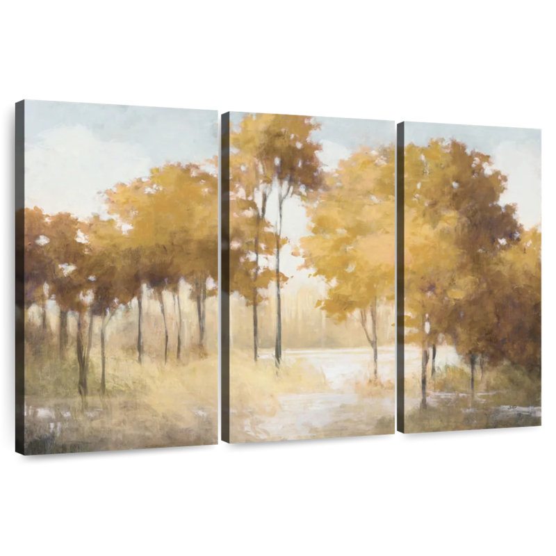 Harnek Autumn Lake Gold, 36" H x 57" W