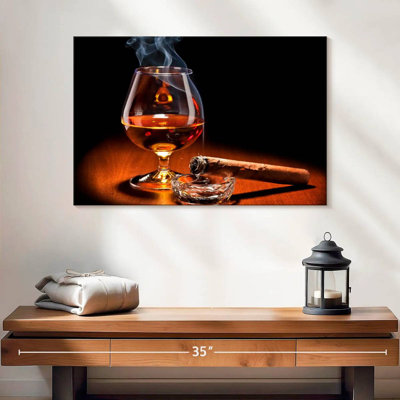 Cigare Yarlin et verre de cognac