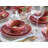 Orient Mandala 18 Piece Porcelain China Dinnerware Set - Service for 6