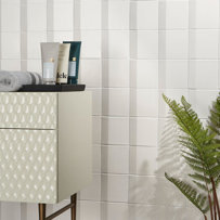 Ardor Edge 5.11 in. x 5.11 in. Metallic Porcelain 3D Wall Tile (4.12 Sq. Ft. / Case)