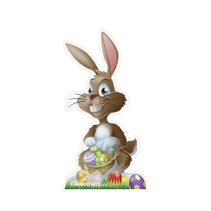 Easter Bunny Cardboard Standup