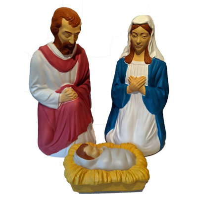  LED Nativity 28 in. Blow Mold