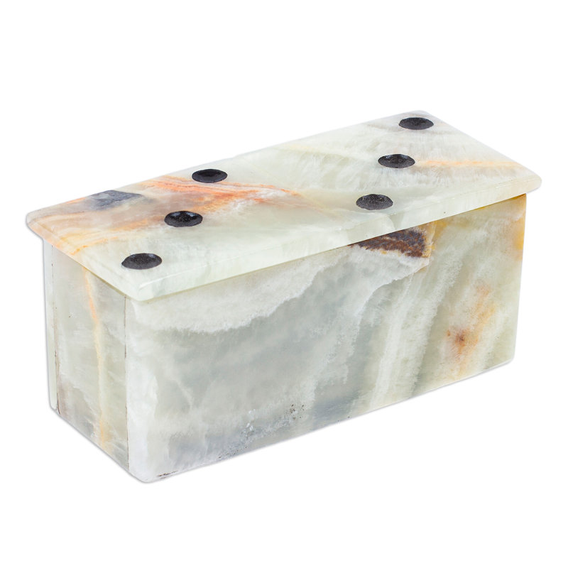 Ensemble de dominos onyx et marbre Odeya