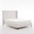 Helen Channel Tufted Wingback Bed-1908341076