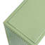 Armoire murale menthe avec verre cannelé, polyvalente pour différentes pièces, finition 27,35 po, rehausse l'esthétique de la pièce-756697989