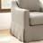 Polyester Swivel Slipcovered Accent Chair-1206349453