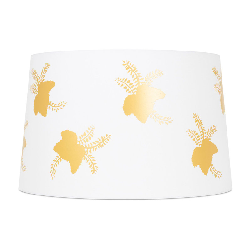 Empire Lamp Shade, White