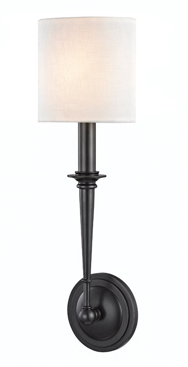 Lampe murale avec bras pivotant 1 lumière Lourdes, Bronze vieilli
