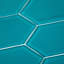 Carreau de mosaïque 3 x 9 en verre Pickett Subway - 5,8 pieds carrés-90754155
