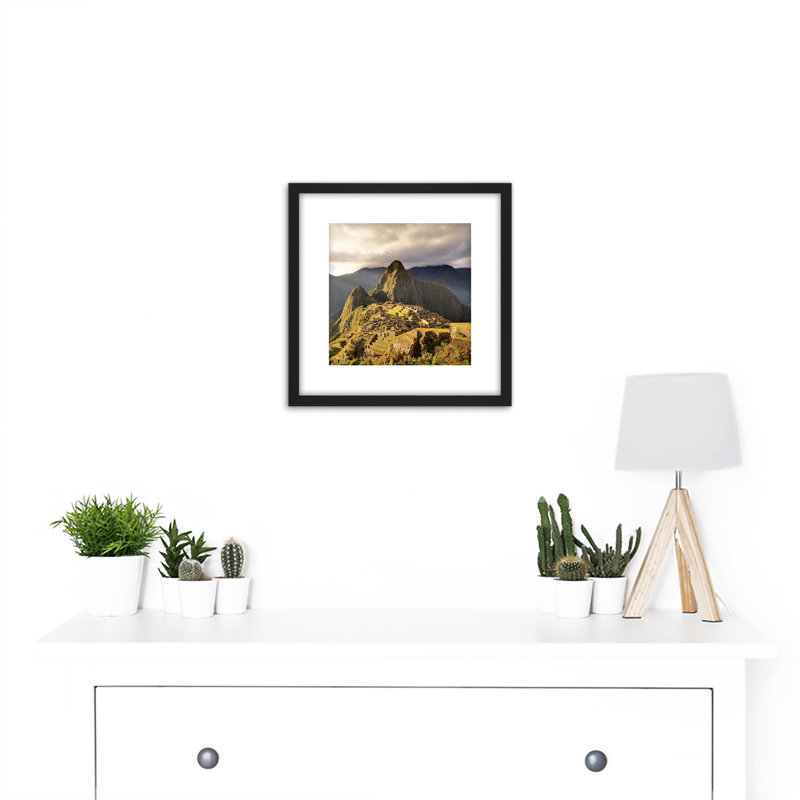 St Amant Macchu Picchu Cusco Peru Landscape - Single Picture Frame Painting