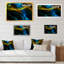 «Liquid Color Flows IV», reproduction sur toile encadrée-2055482107-2055482106