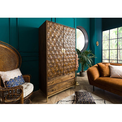 Solid Wood Wardrobe