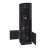 Syrah Kava Corner Bar Cabinet with Wine Bottle Storage, Stemware Rack, and Shelves-1156929403