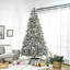Grand arbre de Noël artificiel enneigé enneigé-1152889292