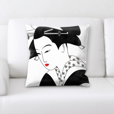 Microsuede Throw Pillow