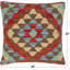 Housse et insert de coussin en laine tissé à la main