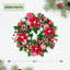 Couronne de Noël à la menthe poivrée