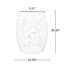 Table d'appoint contemporaine en fer blanc - motif de feuilles tropicales coupées, 16,01 po X 20,11 po, sans assemblage côté chic-273674328