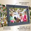 Cadre photo numérique SMART Impecca de 10,1 po, écran tactile, jusqu'à 50 000 photos