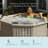 Invi® 5-Person Plug and Play Hot Tub Spa with 11 Hydrotherapy Jets, Stainless Steel Heater, LED Lighting, Digital Control, Insulated Cover Included-50292964-100513987
