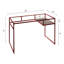 Plateau en verre et bureau Yasin-146460862