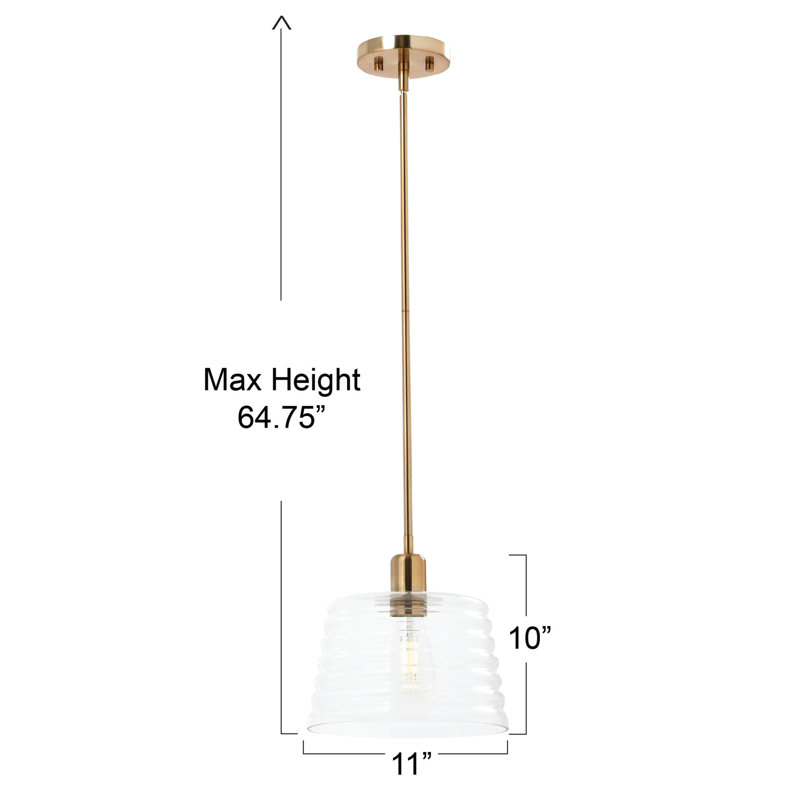 Daiten 1 - Light Empire Pendant, Brass