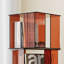 Bibliothèque rotative en acrylique semi-transparente-107426682