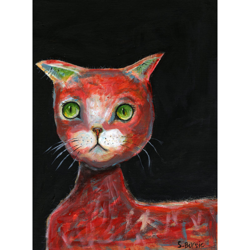 Cat, 91.44 cm H x 60.96 cm W