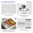 30'' L Farmhouse / Apron Single Bowl Stainless Steel Kitchen Sink