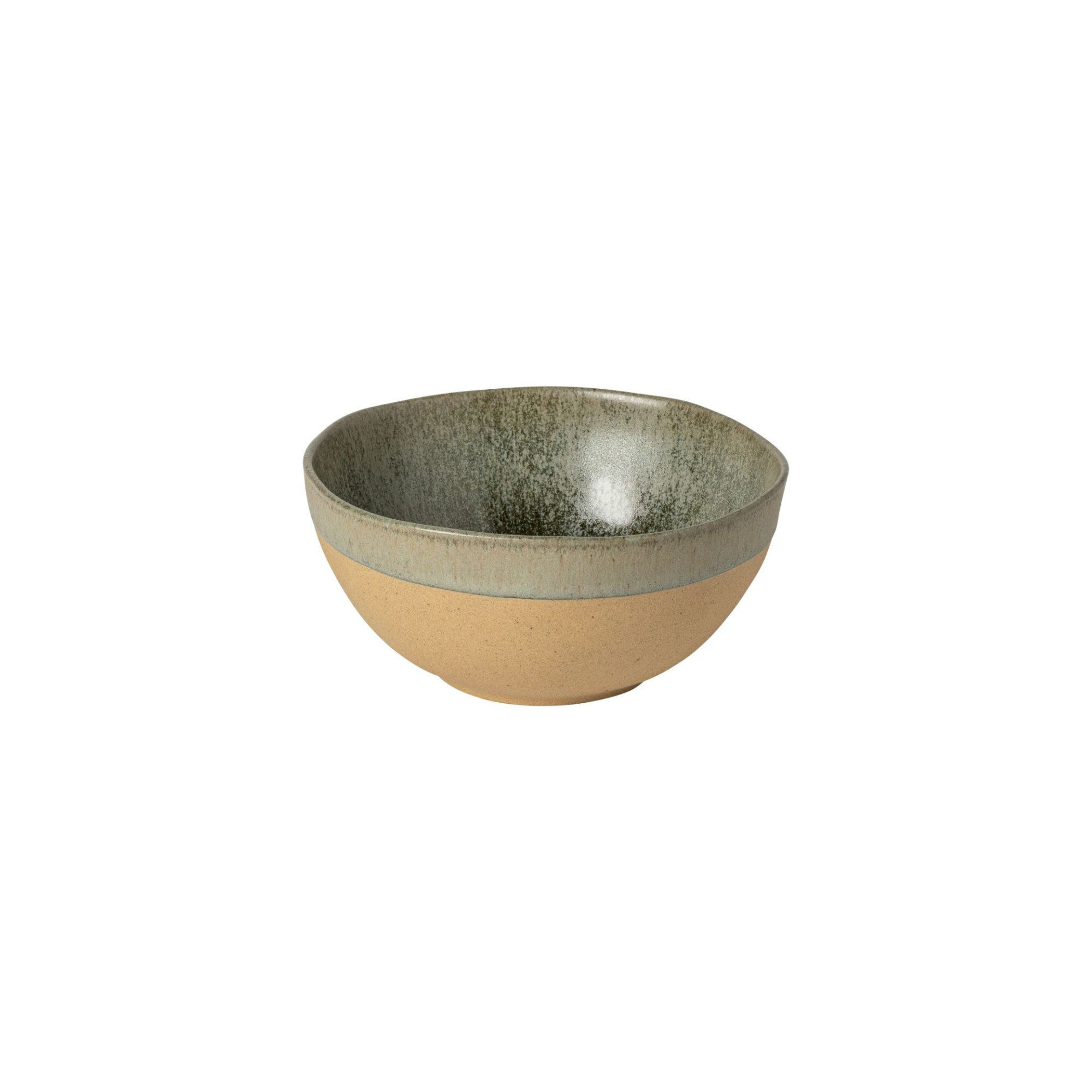 Arenito 22.63oz. Handmade Stoneware Cereal Bowl, Sage Green