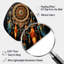 «Gold Dream Catcher Intricate Visions» - art mural asymétrique en forme de nébuleuse-766556584