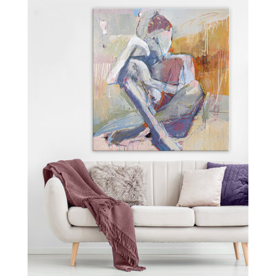 Fade Away Gray Print by Donna Weathers
