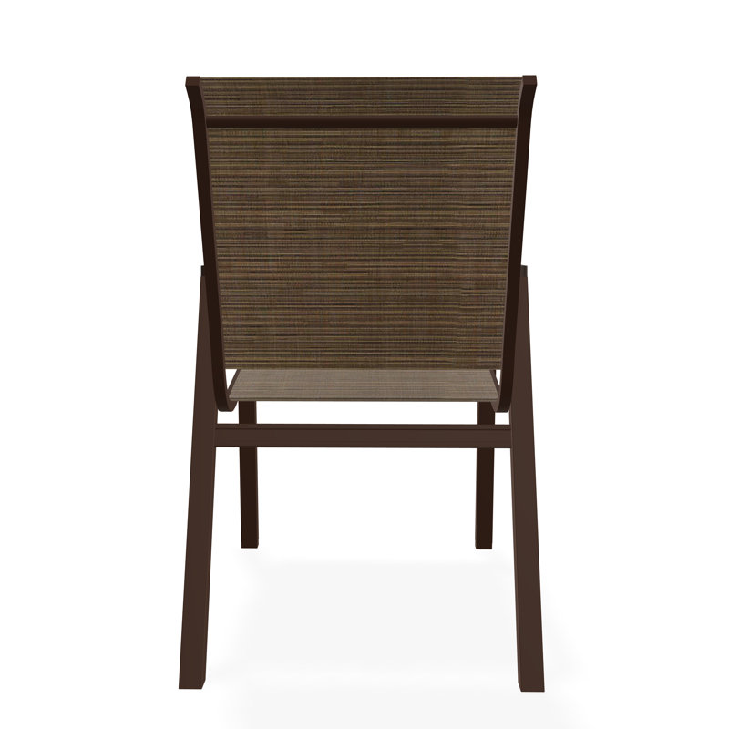 Bazza Outdoor Dining Chair, Bark, Kona