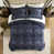 Patchwork bleu marine