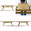 Ensemble de table de salle à manger extensible en placage de bois de 78 à 96 po avec 6 chaises à roulettes en mélange de lin-640336637