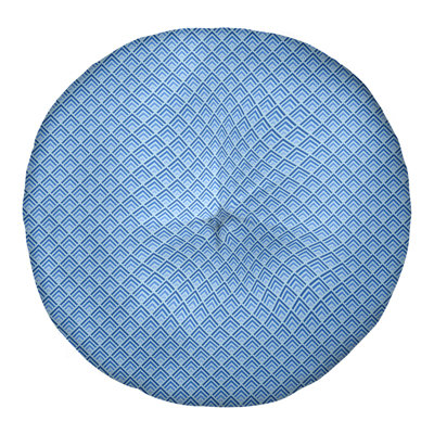 Katelyn  Elizabeth Geometric Floor Pillow
