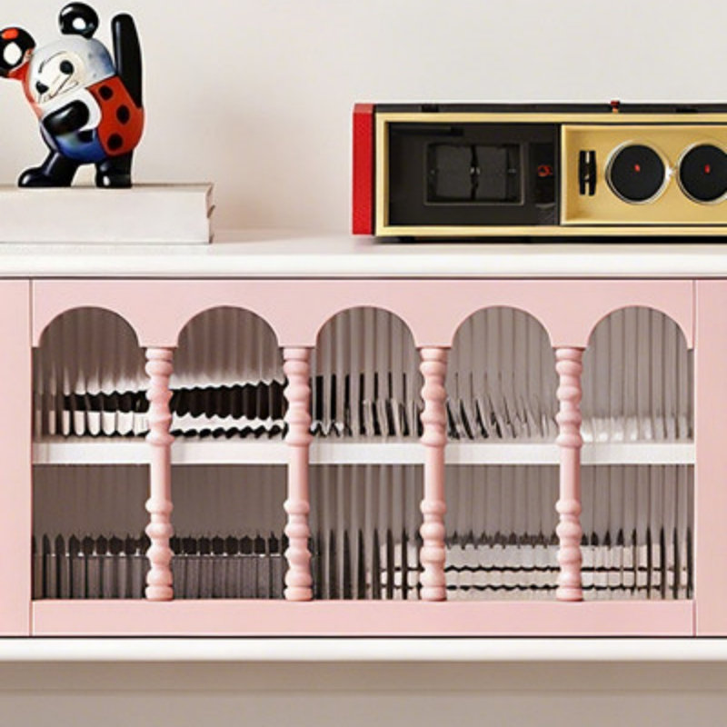 Meuble télé moderne et simple, 22.44"H x 86.61"L x 15.75"W