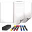 Tableau blanc magnétique effaçable à sec pour tableau blanc magnétique pour réfrigérateur 8 po x 12 po