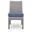 Chaise d'appoint d'extérieur avec coussin Cogswell (ensemble de 2)