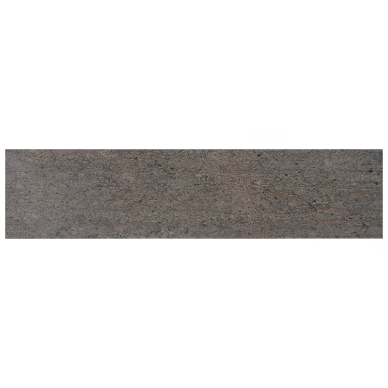 Capri 3" x 10" Porcelain Stone Look Subway Wall Floor Use Tile, Nero
