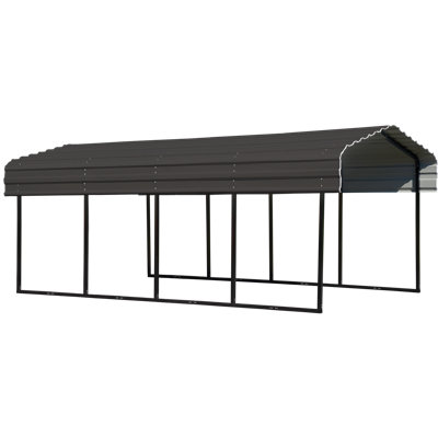 Galvanized Steel Carport, 10X20X7