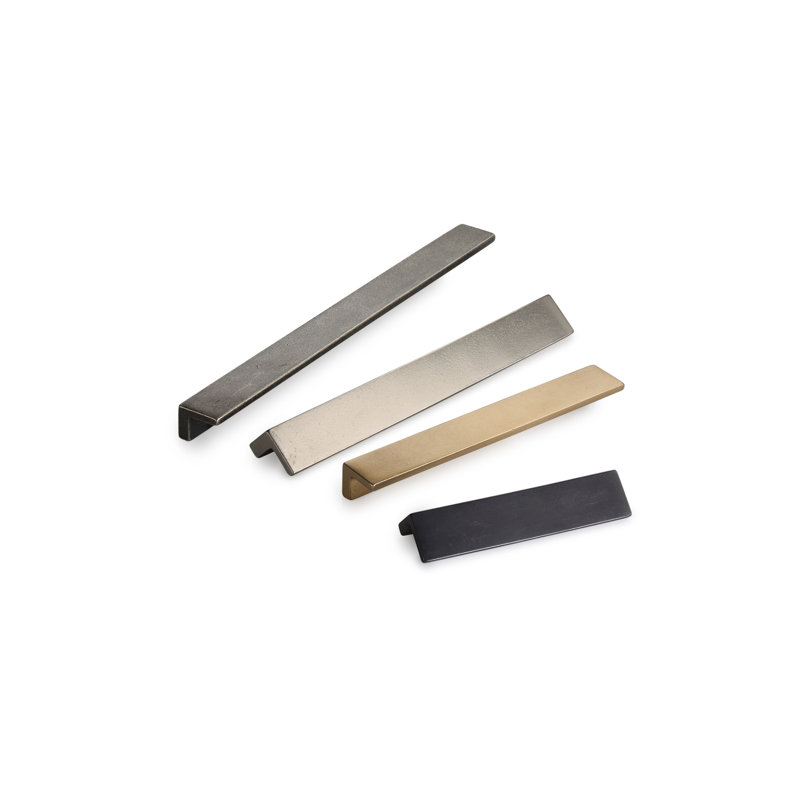 Ashley Norton Distressed Bronze Modern Cabinet Pull