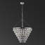 Lustre à niveaux unique et remarquable à 4 lumières Charquita