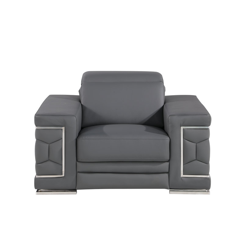 Fauteuil Charliee, Gris