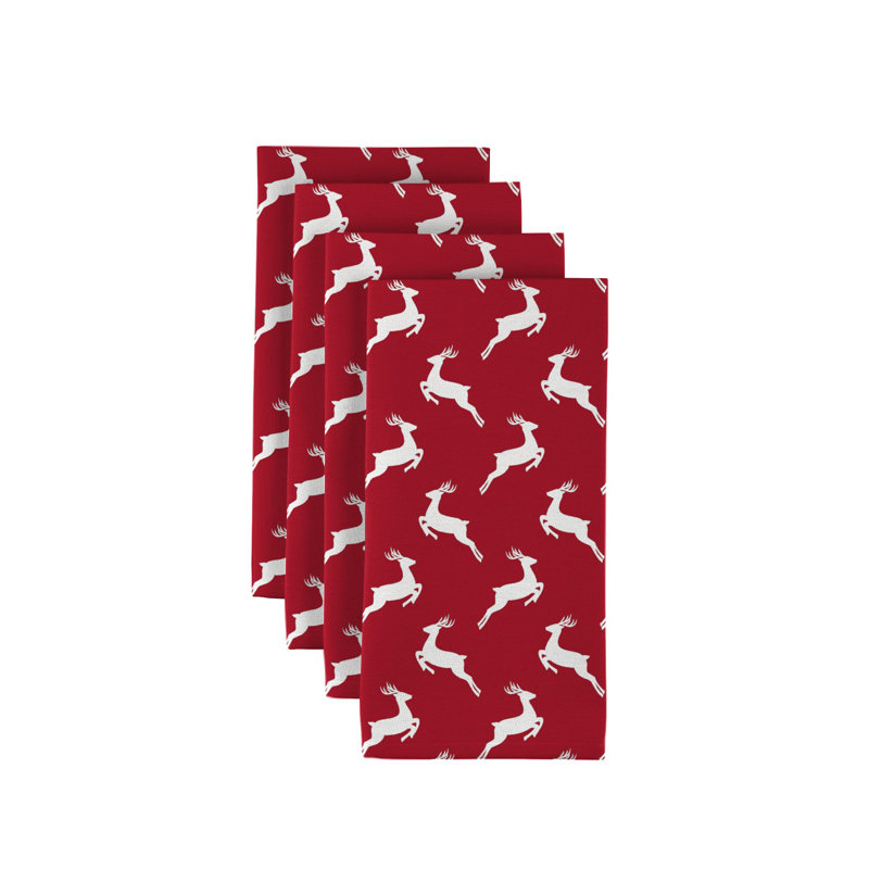 Slavin Polyester Geometric Square Napkin