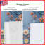 Rideaux de fenêtre en papier, voilages et voilages à motif floral - 1 panneau-194668458-194668459