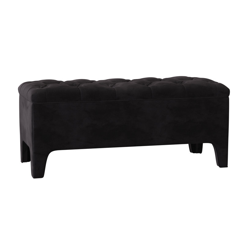 Lincoln Upholstered Storage Bench, 19" H x 72" W x 19" D, Auden Toast