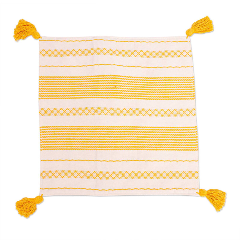 Housse de coussin en coton Millenaire Marigold
