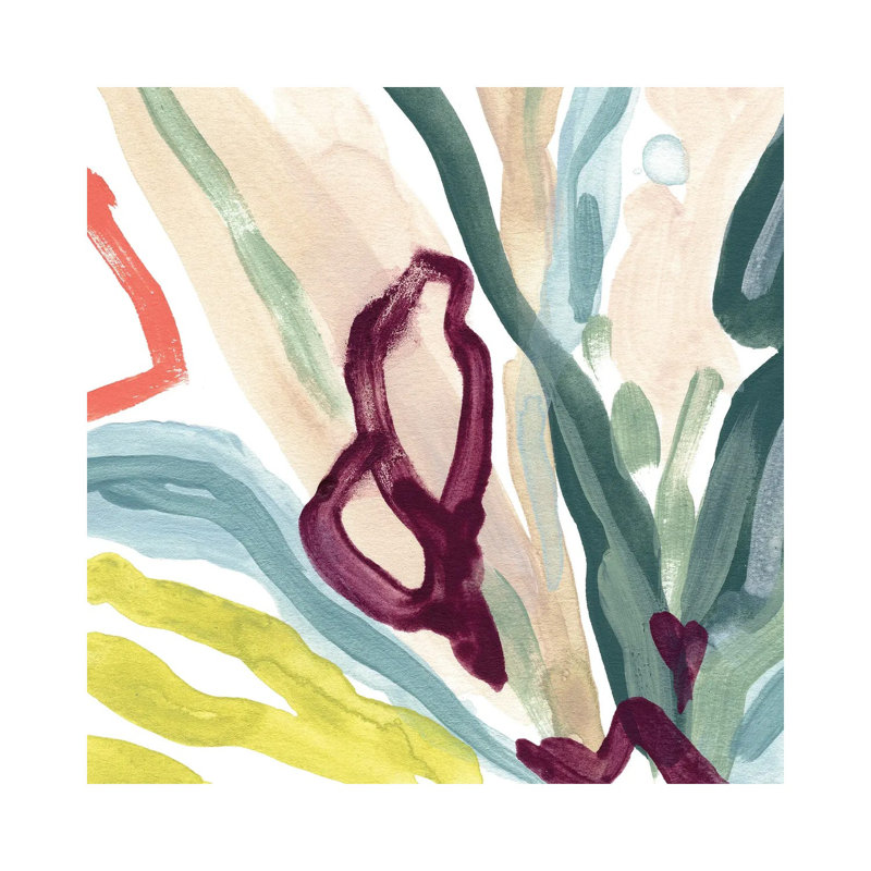 Tropical Impulse IV by June Erica Vess - Wrapped Canvas Print, 30.48 cm H x 30.48 cm W